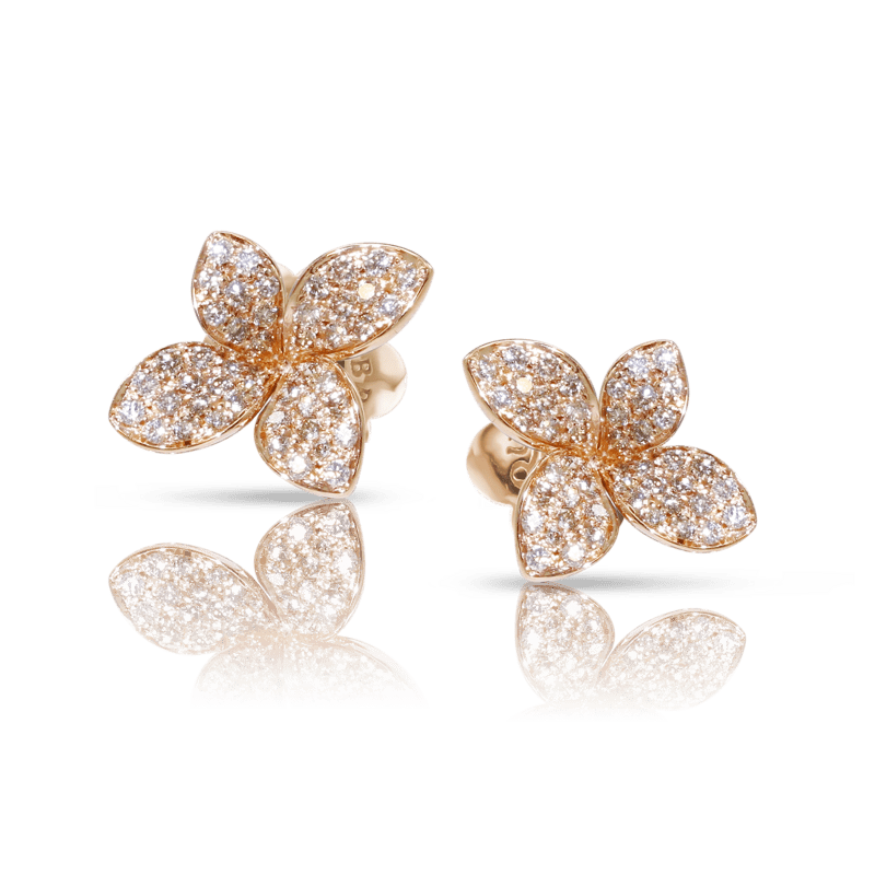 15371R | Pasquale Bruni Petit Garden earrings pink gold (small) - Webshop
