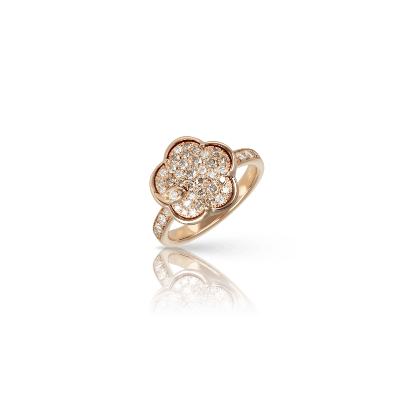 Pascale Bruni Aleluia ring rose gold and diamond Webshop 16586R