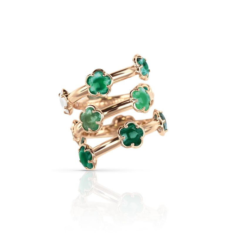Pasquale Bruni Ring Figlia Dei Fiori rose gold 16792R