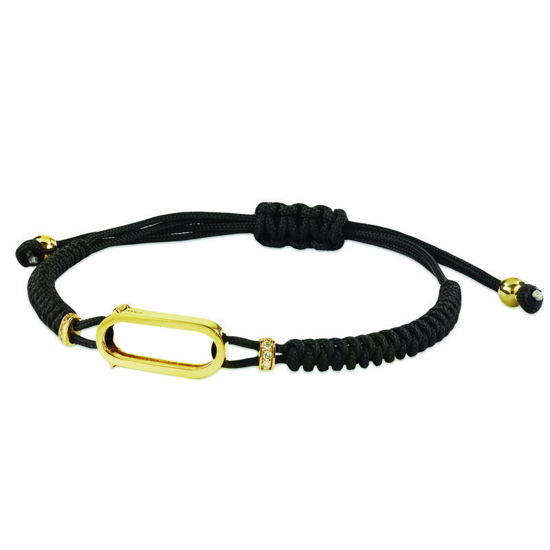 RF Jewels Iconic Motion Textile Gold Bracelet 3T Geel Goud
