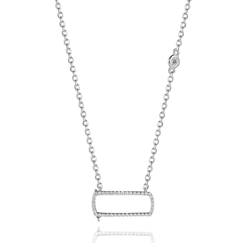RF Jewels Iconic Motion Diamond Pendant 3T Wit Goud