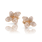 Pasquale Bruni Petit Garden earrings pink gold (small)
