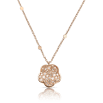 Pasquale Bruni Petit Joli Necklace rose gold True Passion with Carnelian and Diamonds