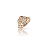Pasquale Bruni Petit Joli ring rose gold True Passion with diamonds 