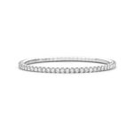 Bracelet tennis Or Blanc Diamants Blancs T4
