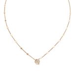 Pasquale Bruni Luce Necklace rose gold with white diamonds