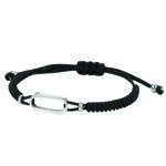 Iconic Motion Textile Gold Bracelet 3T - Wit Goud