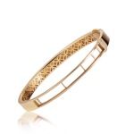 Iconic Motion Slim Gold Bangle 7T - Rosé Goud