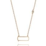 Iconic Motion Gold Pendant 3T - Rosé Goud